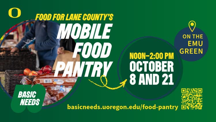 Food For Lane County's Mobile Pantry at Erb Memorial Union (EMU)