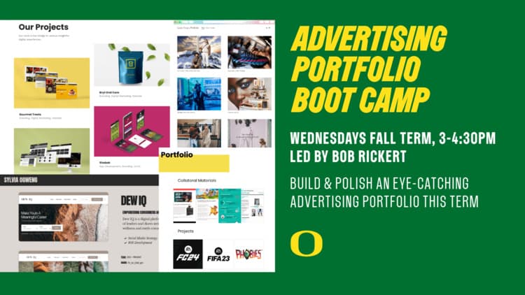 Advertising Portfolio Boot Camp at Allen Hall